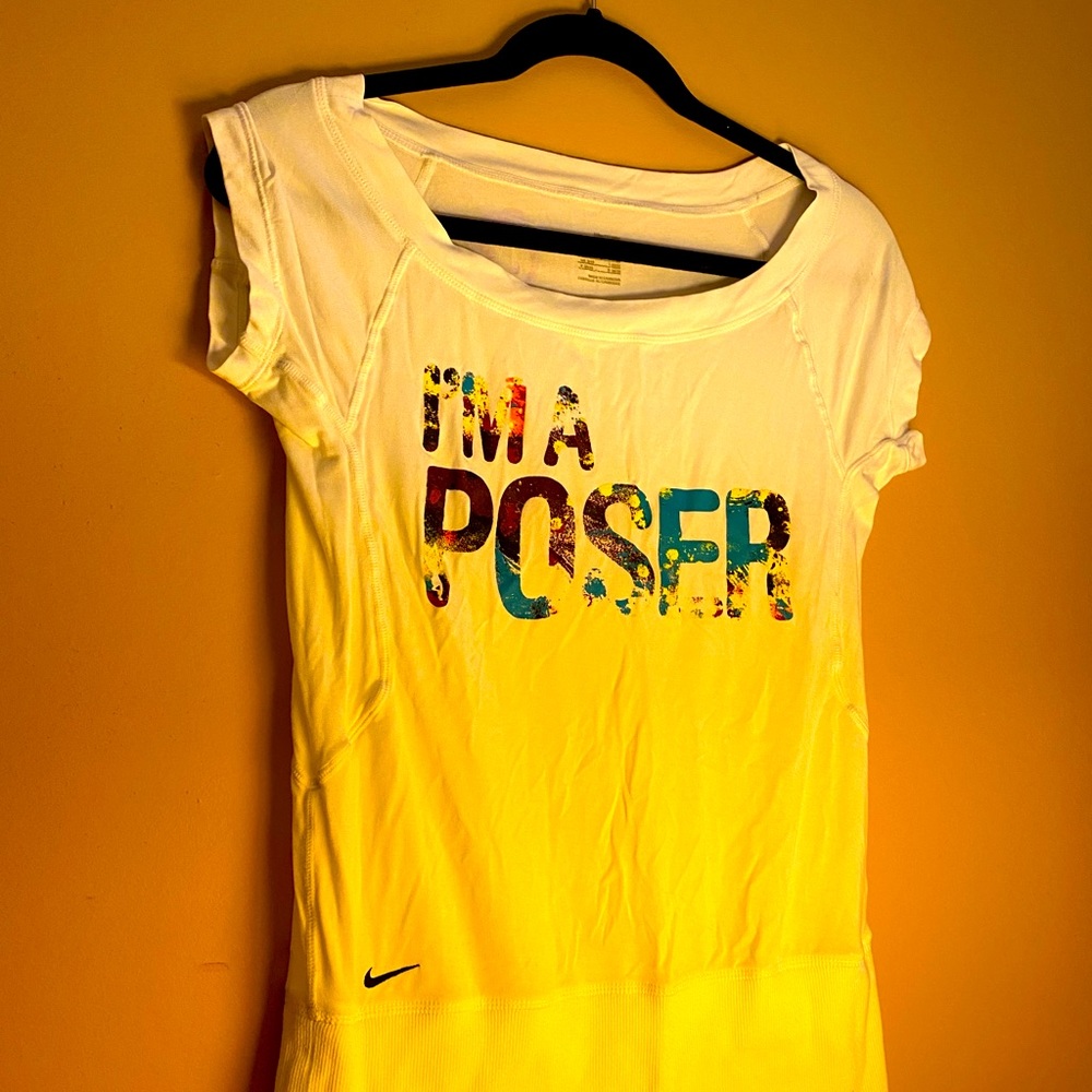 Nike ‘I’m a poser’ top, small